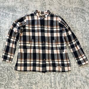 Duluth Trading Co Plaid Cotton Shirt, small